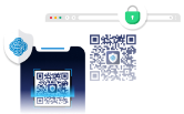 Scan d'un QR code avec l'application STB Secure